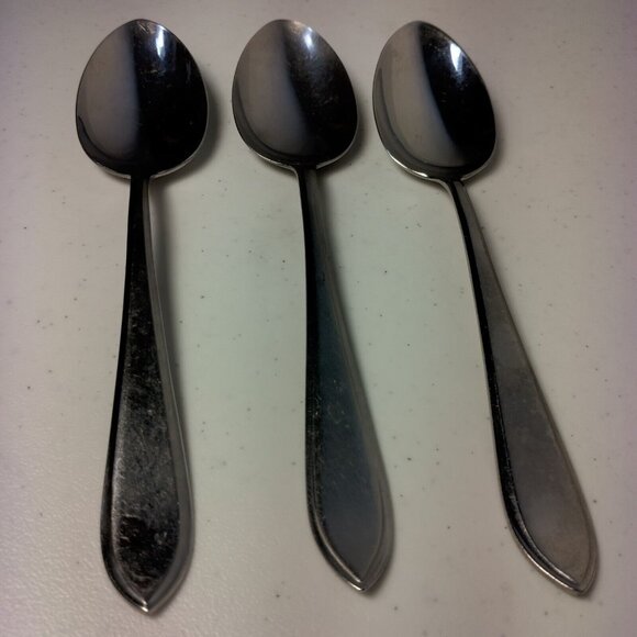 Inoxa Flatware Vlekvrij Massief Tablespoon Lot 3 Holland Stainless Steel 7.25" - Picture 2 of 10